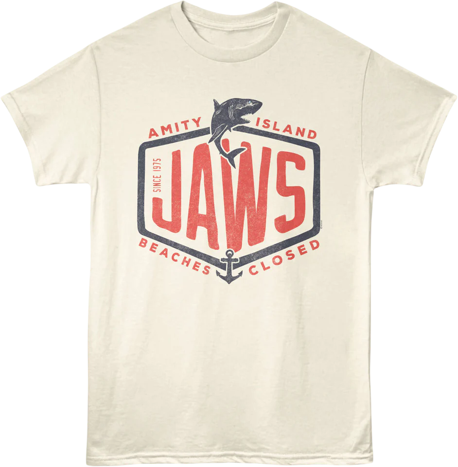 Amity Island Beaches Closed Jaws T-Shirt