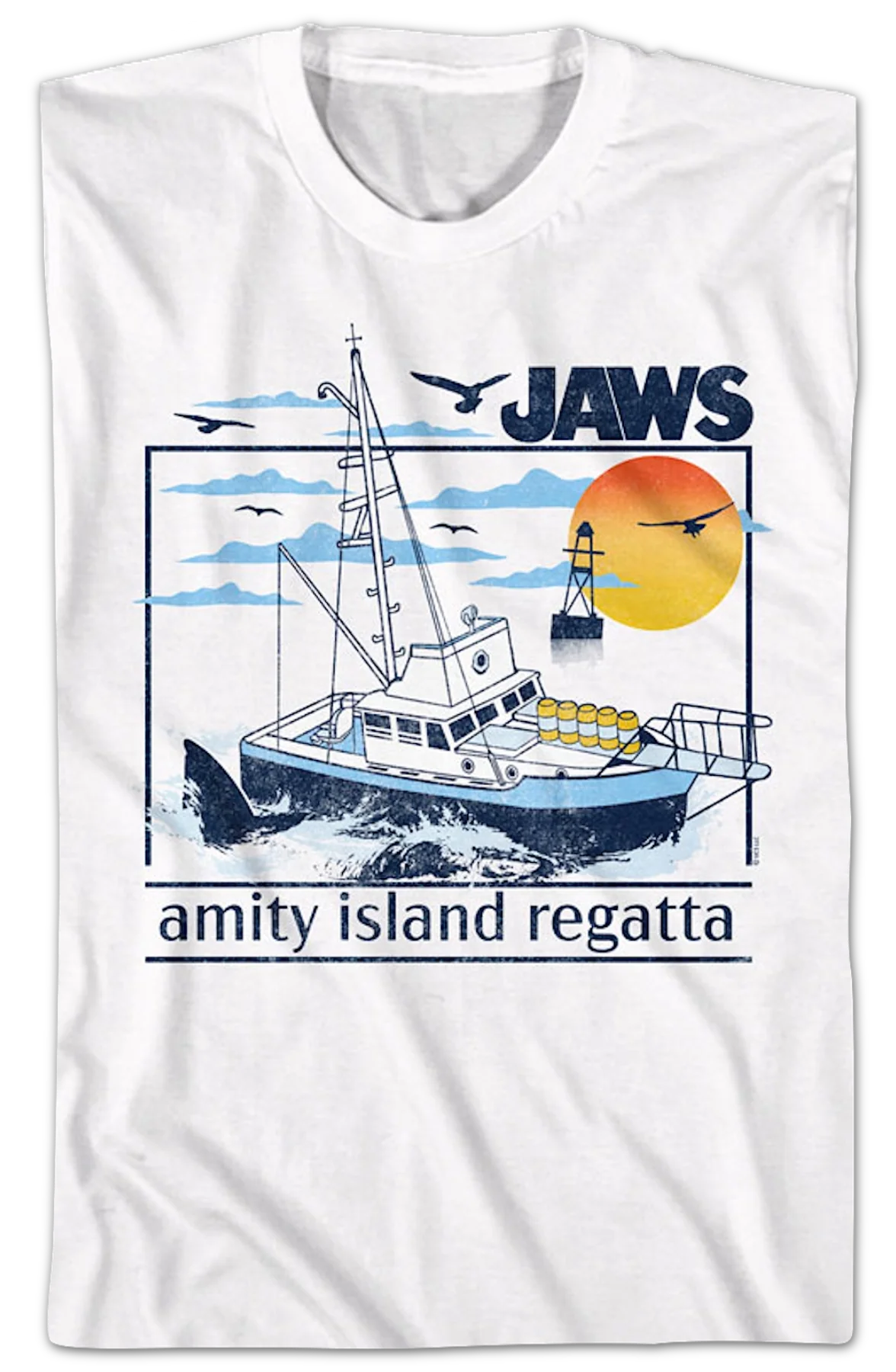 Amity Island Regatta Jaws T-Shirt - Image 2