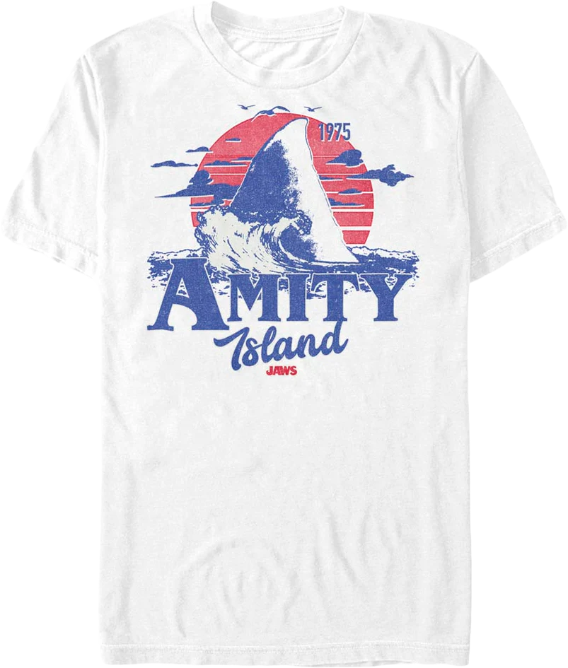 Amity Island Shark Fin Jaws T-Shirt