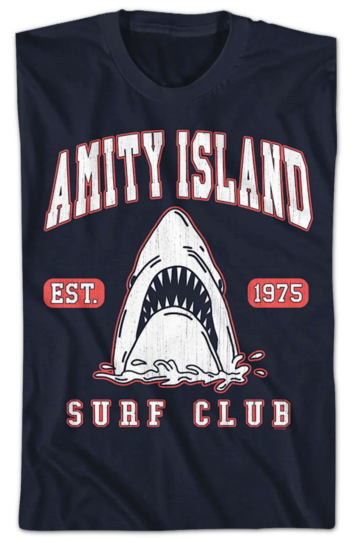 Amity Island Surf Club Jaws T-Shirt - Image 2