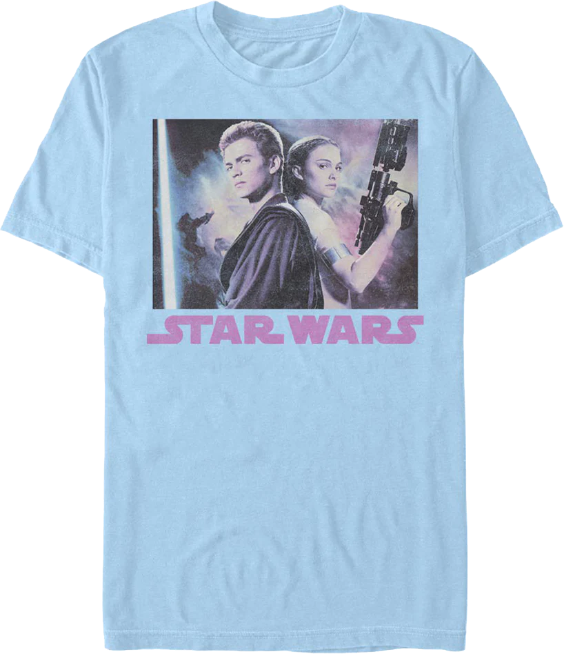 Anakin and Padme Star Wars T-Shirt