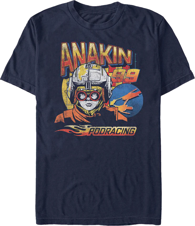 Anakin Skywalker Podracing Logo Star Wars T-Shirt