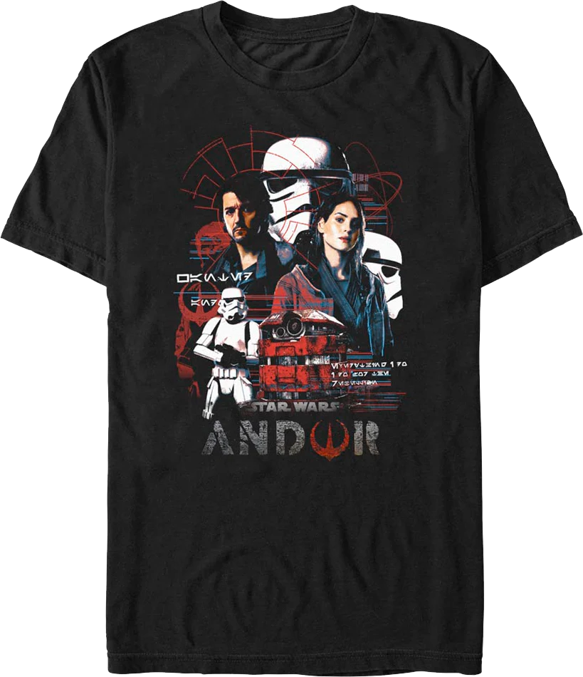 Andor Collage Star Wars T-Shirt