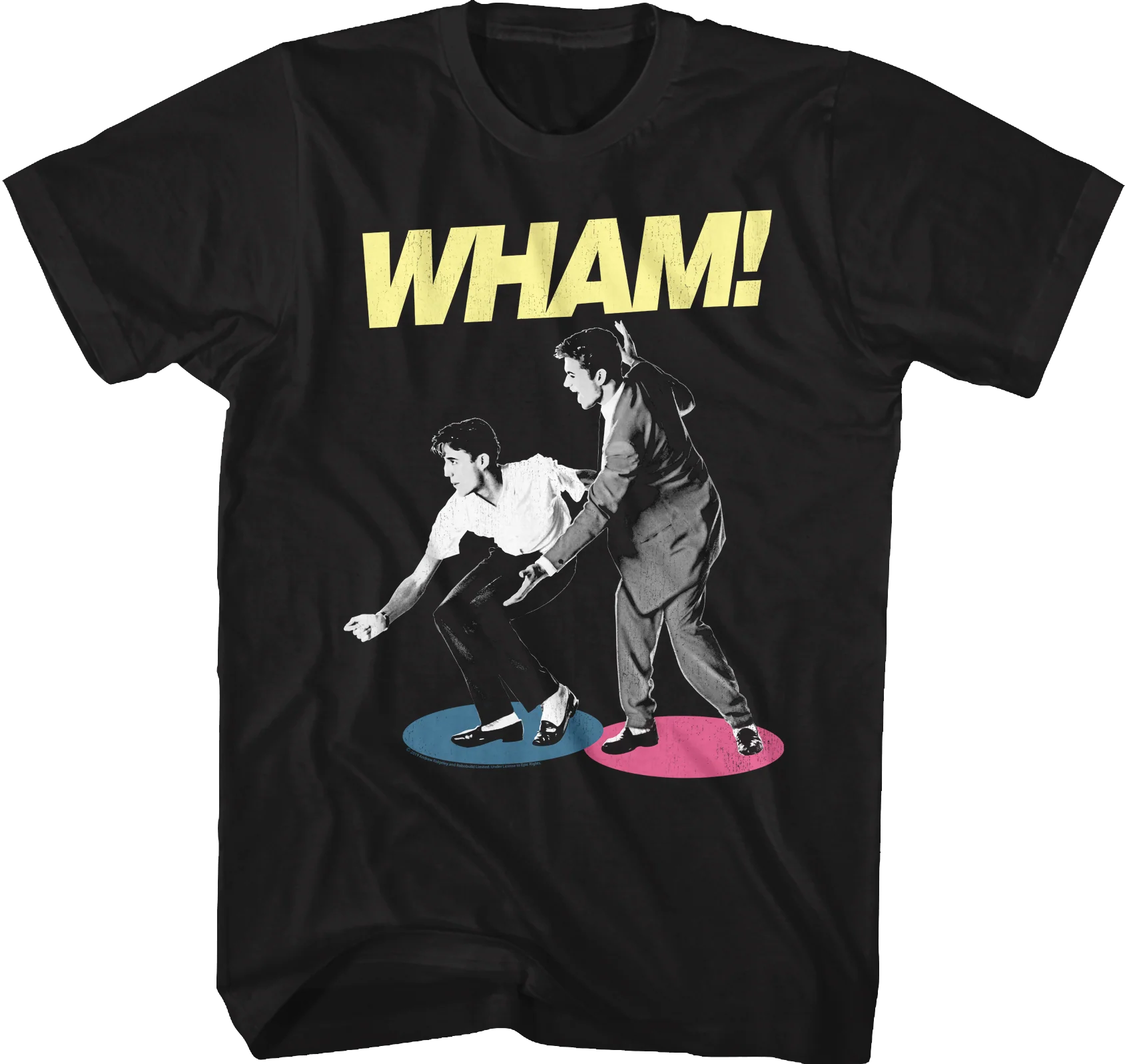Andrew Ridgeley And George Michael Wham T-Shirt - Image 2