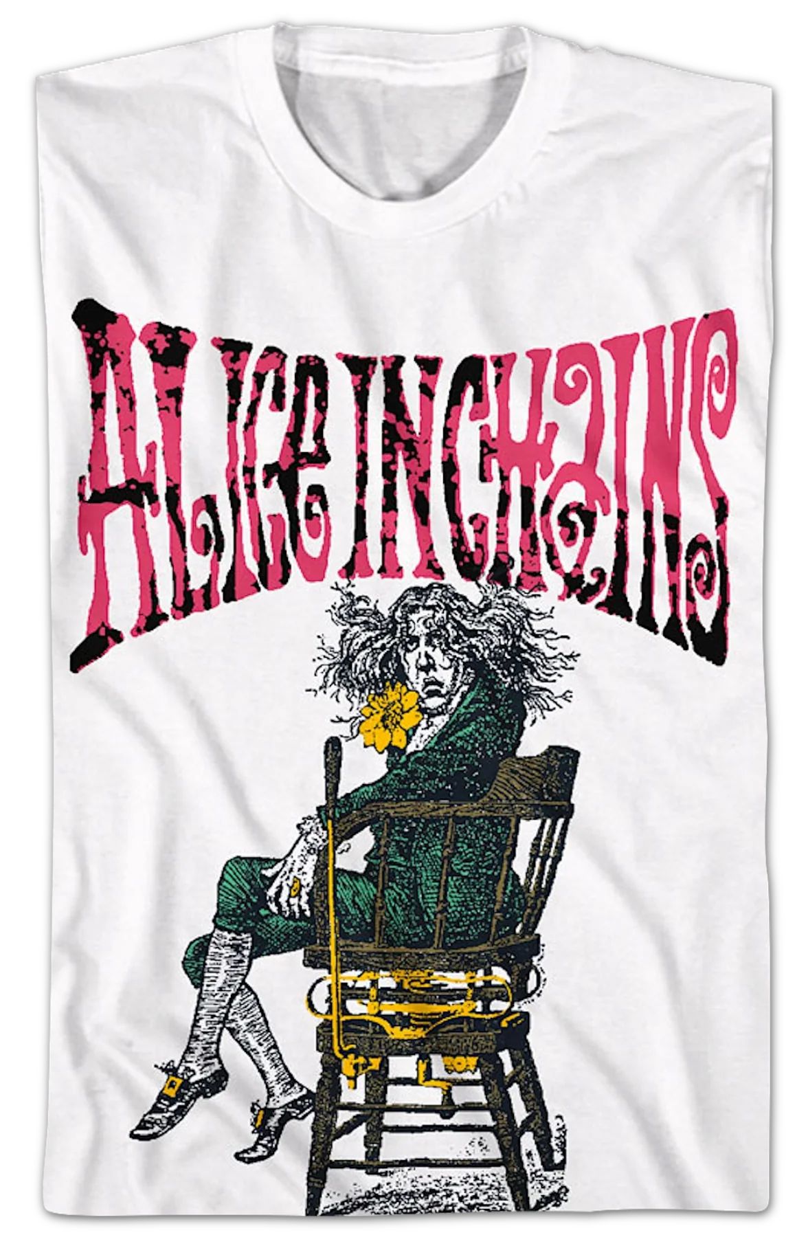 Angry Chair Alice In Chains T-Shirt - Image 2