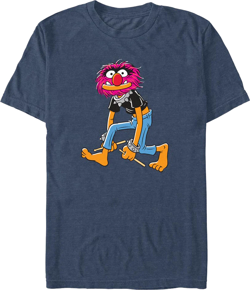 Animal Drummer Walk Muppets T-Shirt