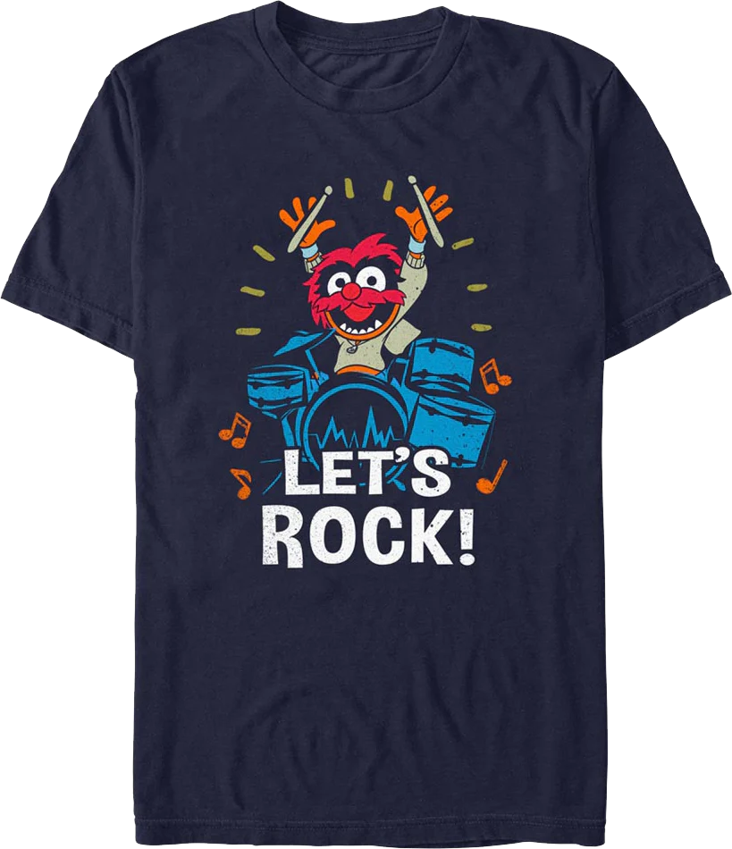 Animal Let's Rock Muppets T-Shirt