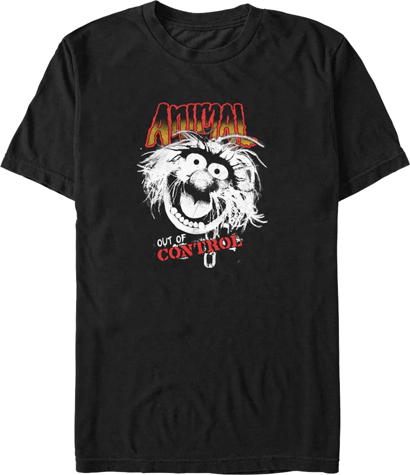 Animal Out Of Control Muppets T-Shirt