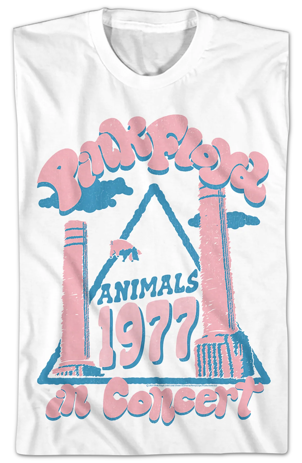 Animals Concert Pink Floyd T-Shirt - Image 2