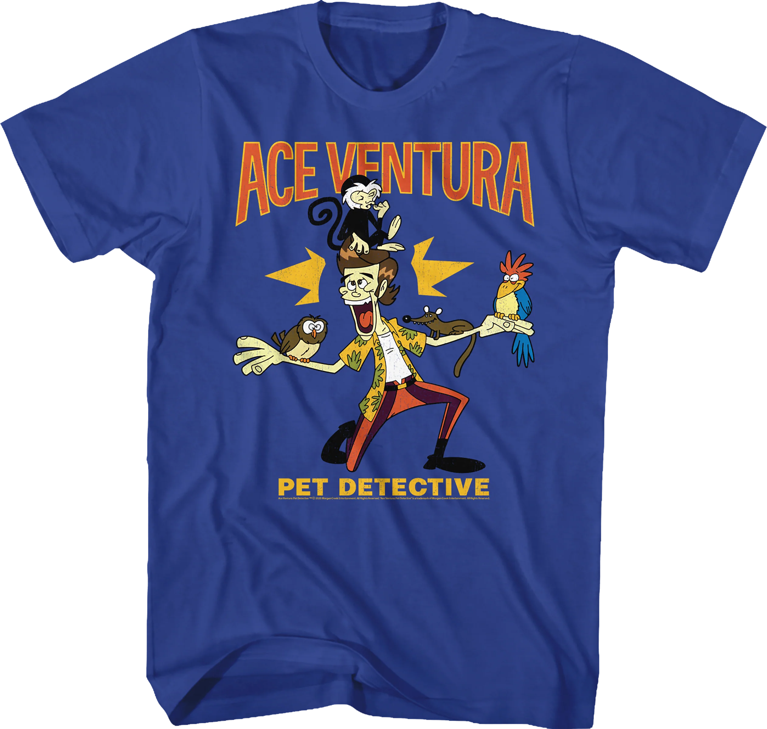 Animated Ace Ventura Pet Detective T-Shirt