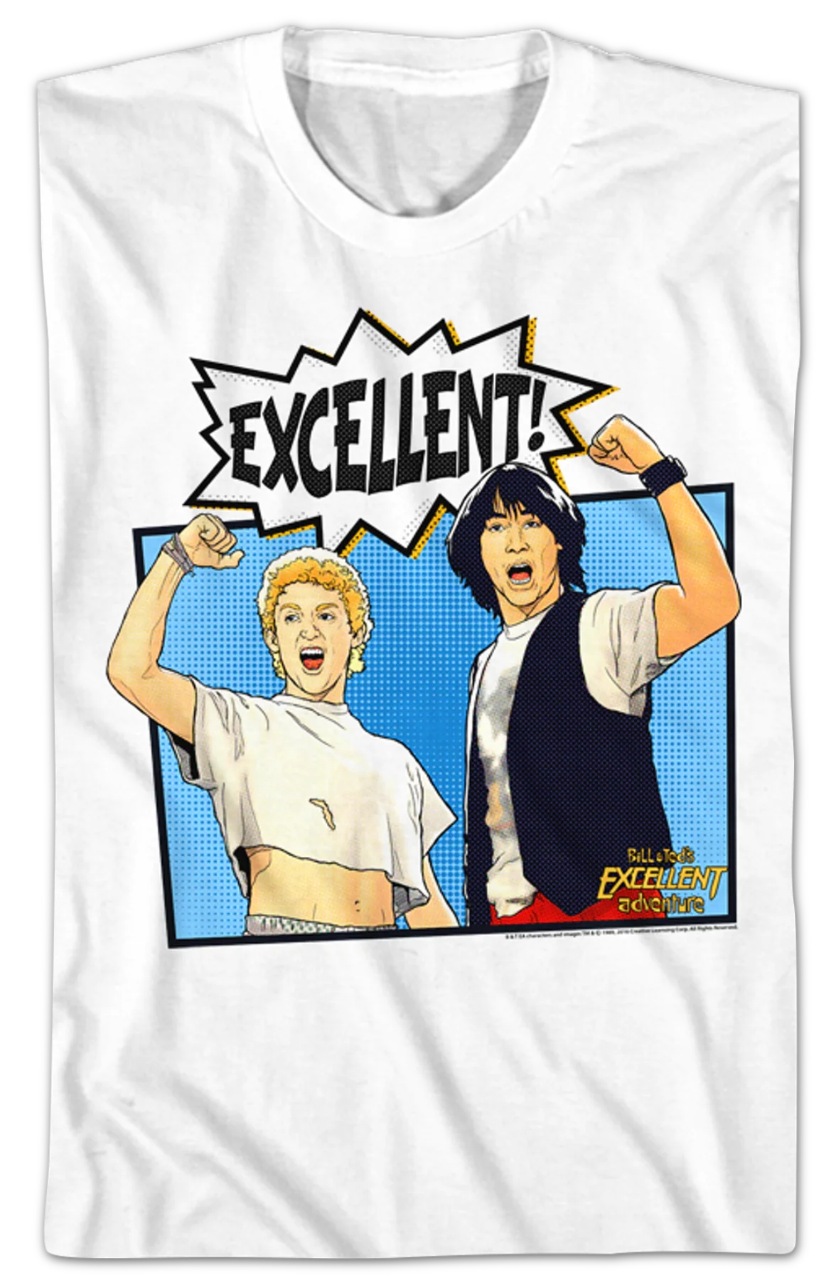 Animated Bill and Ted's Excellent Adventure T-Shirt - Image 2