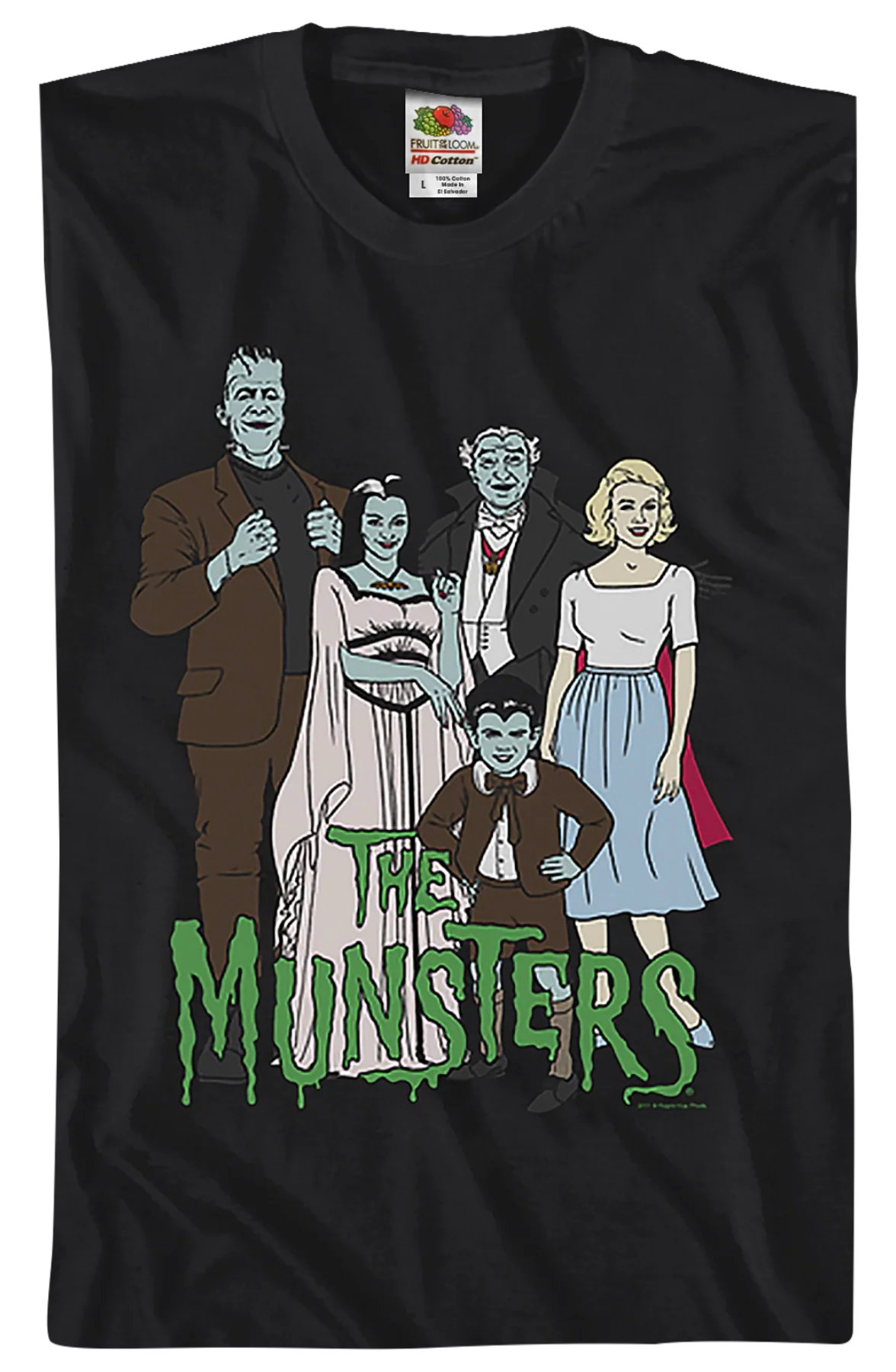 Animated Munsters T-Shirt - Image 2
