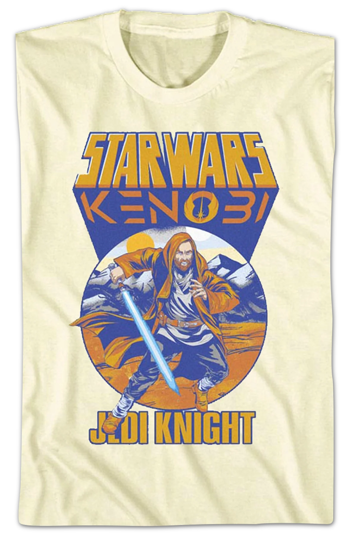 Animated Obi-Wan Kenobi Star Wars T-Shirt - Image 2