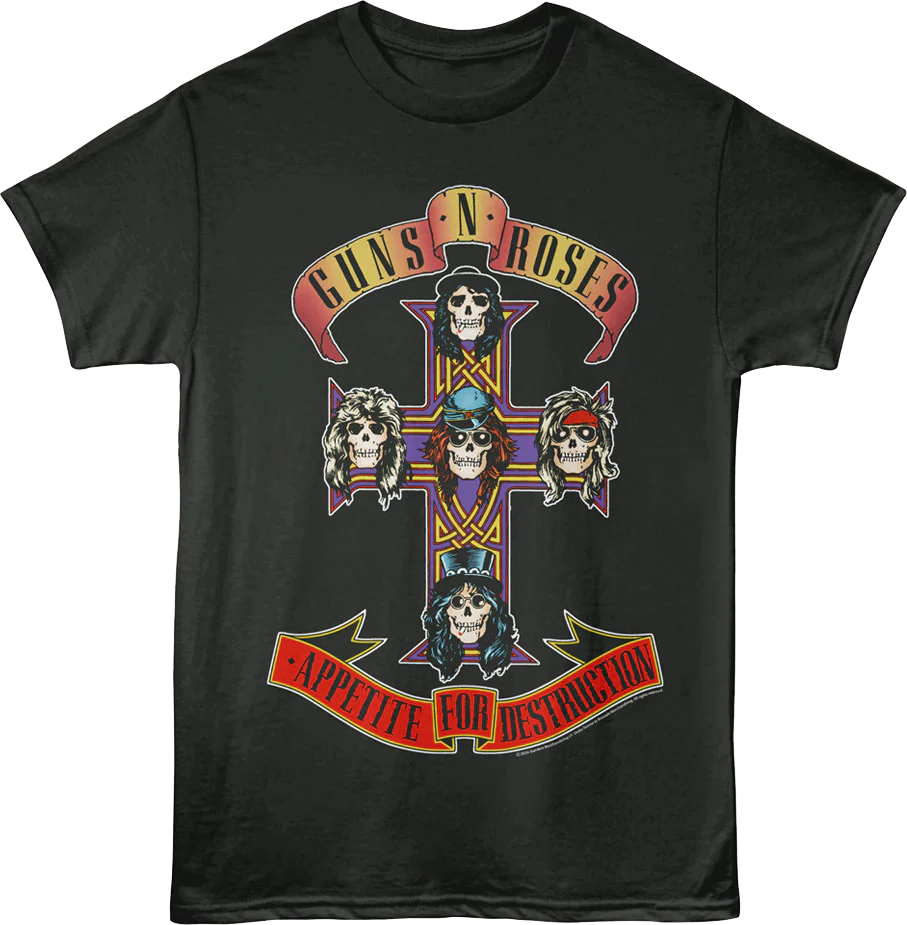 Appetite For Destruction Guns N' Roses T-Shirt