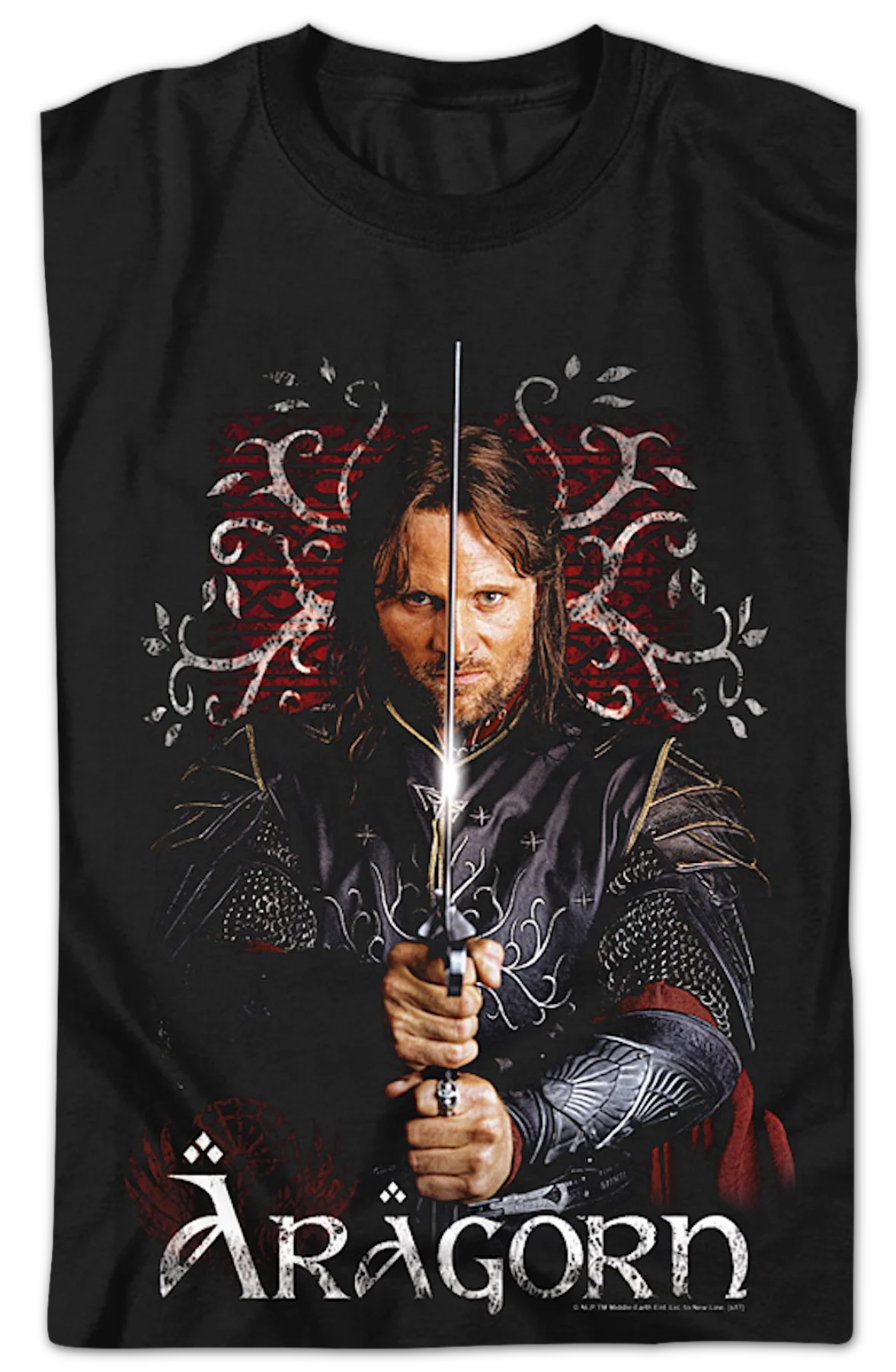 Aragorn Lord of the Rings T-Shirt - Image 2