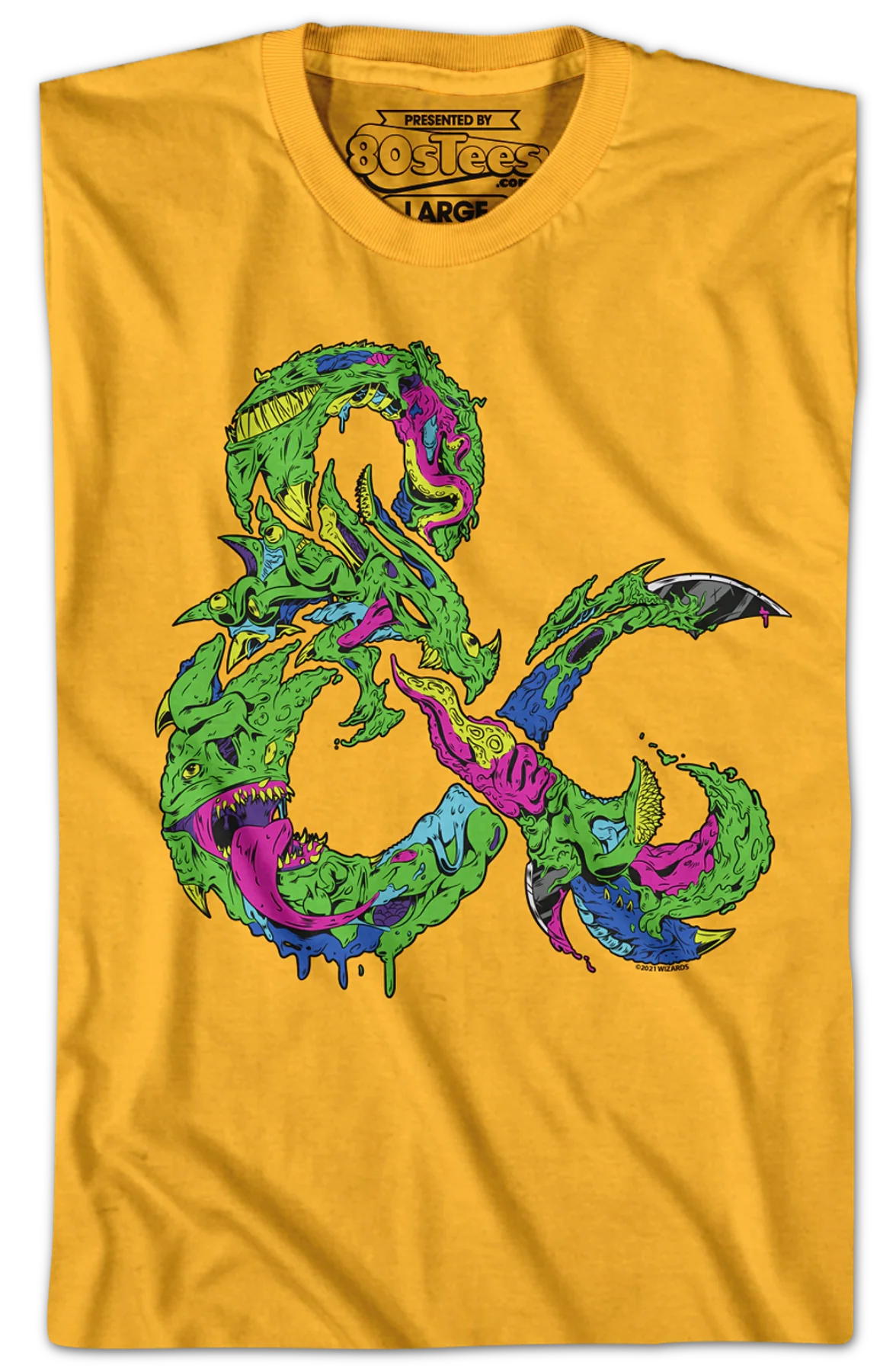 Artistic Logo Dungeons & Dragons T-Shirt - Image 2