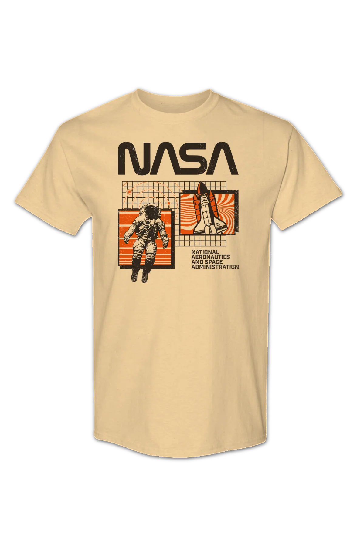 Astronaut & Space Shuttle NASA T-Shirt - Image 2