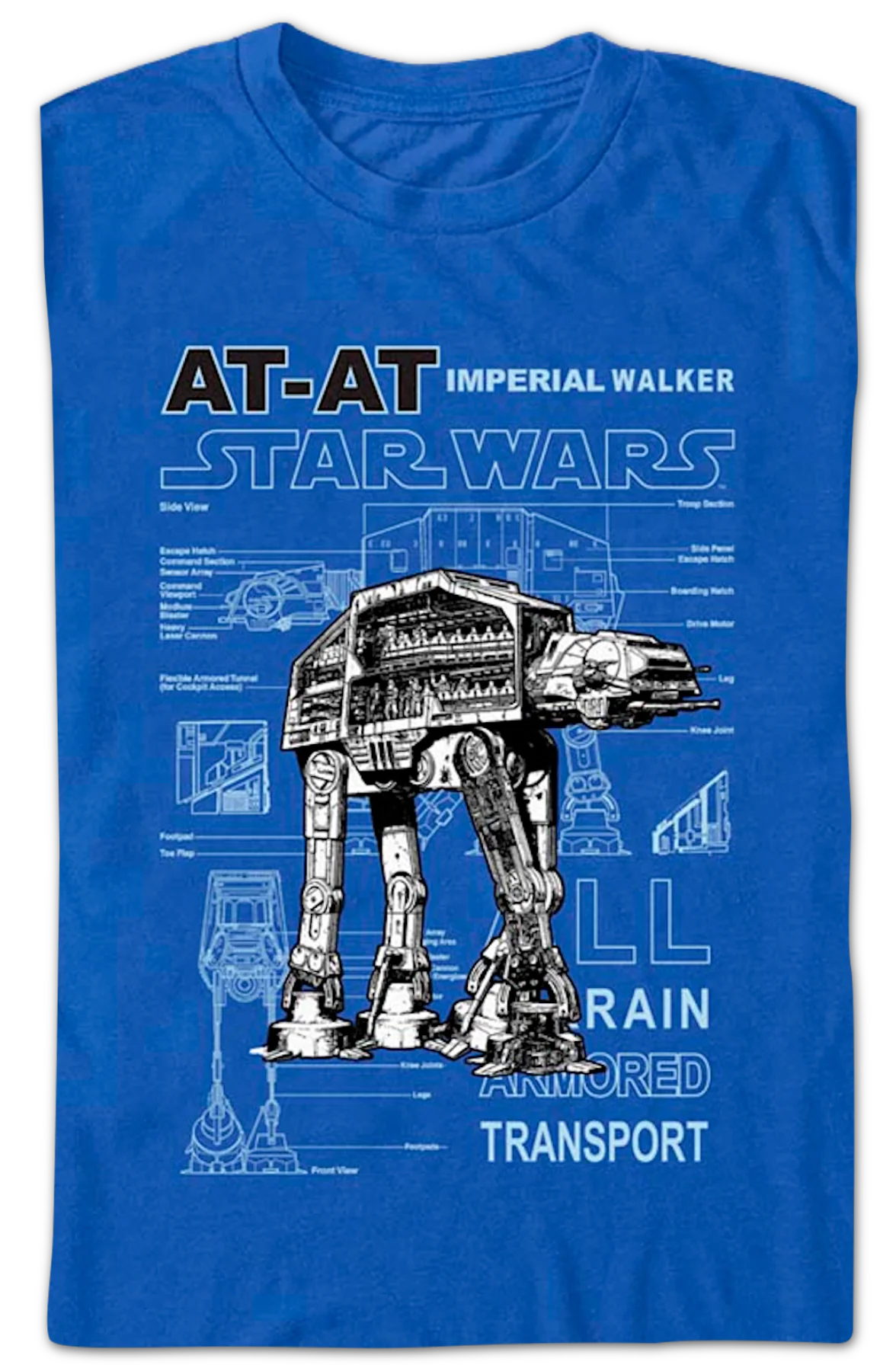 AT-AT Imperial Walker Star Wars T-Shirt - Image 2