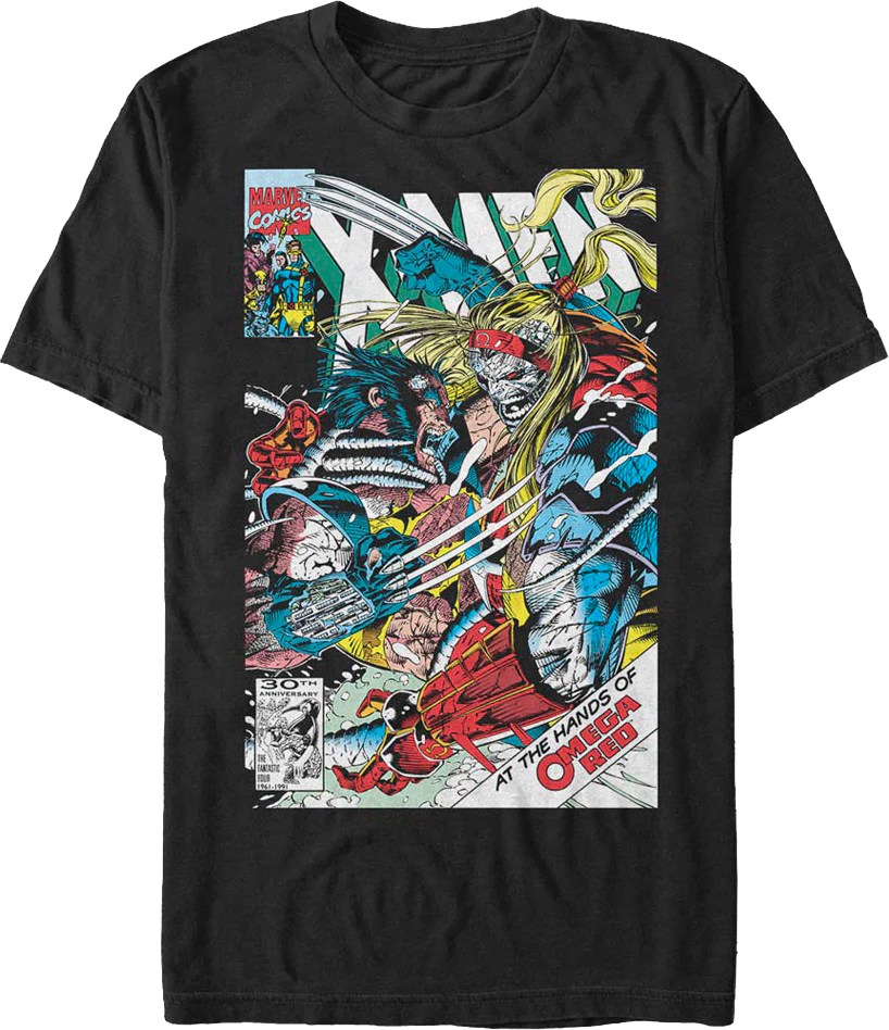 At The Hands Of Omega Red X-Men T-Shirt