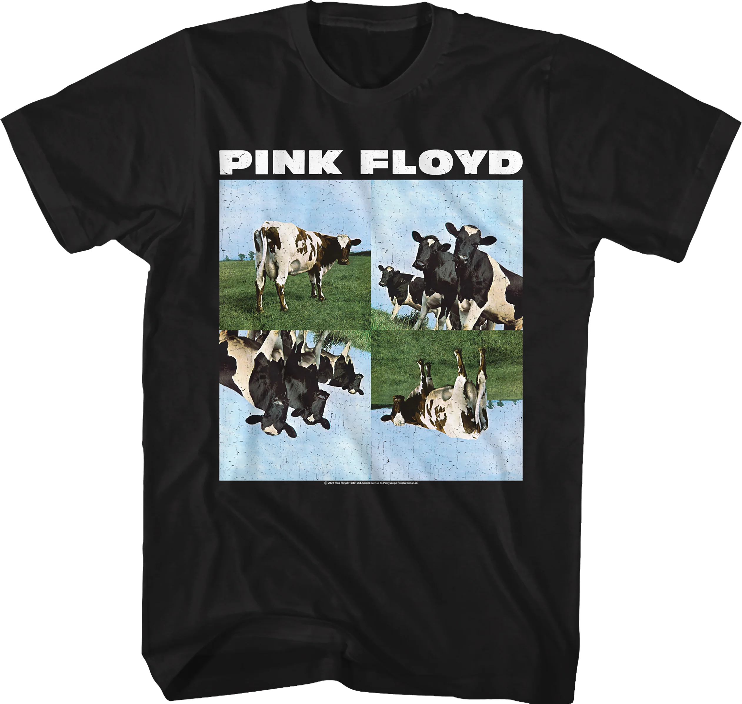 Atom Heart Mother Cows Pink Floyd T-Shirt