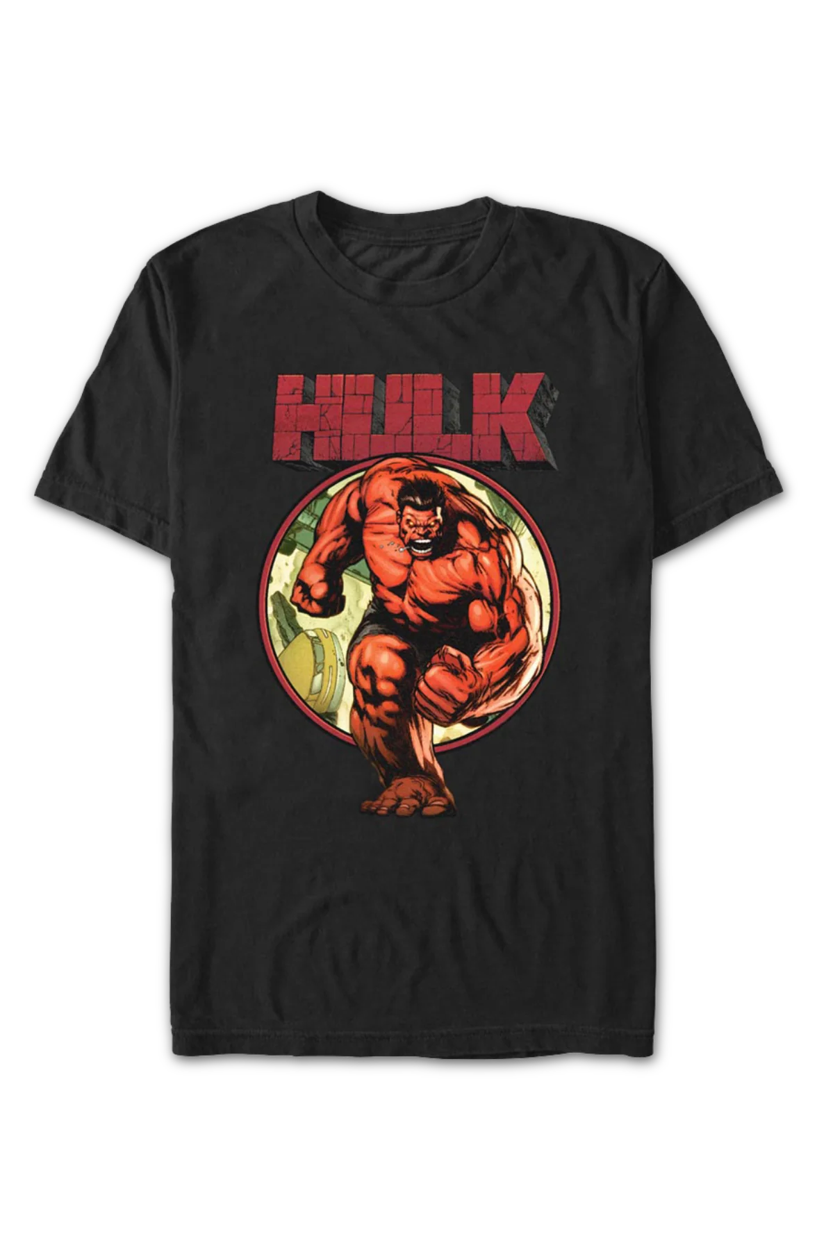 Attack Mode Red Hulk Marvel Comics T-Shirt - Image 2