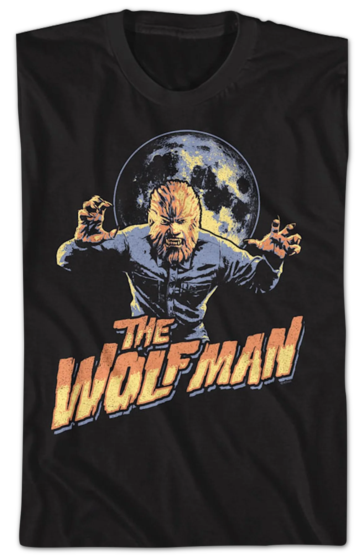 Attack Pose Wolf Man T-Shirt - Image 2