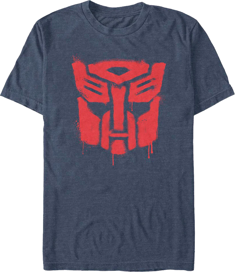 Autobot Graffiti Logo Transformers T-Shirt