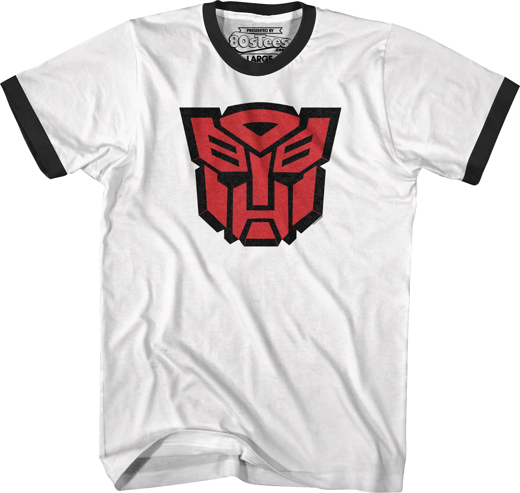 Autobots Classic Logo Transformers Ringer Shirt