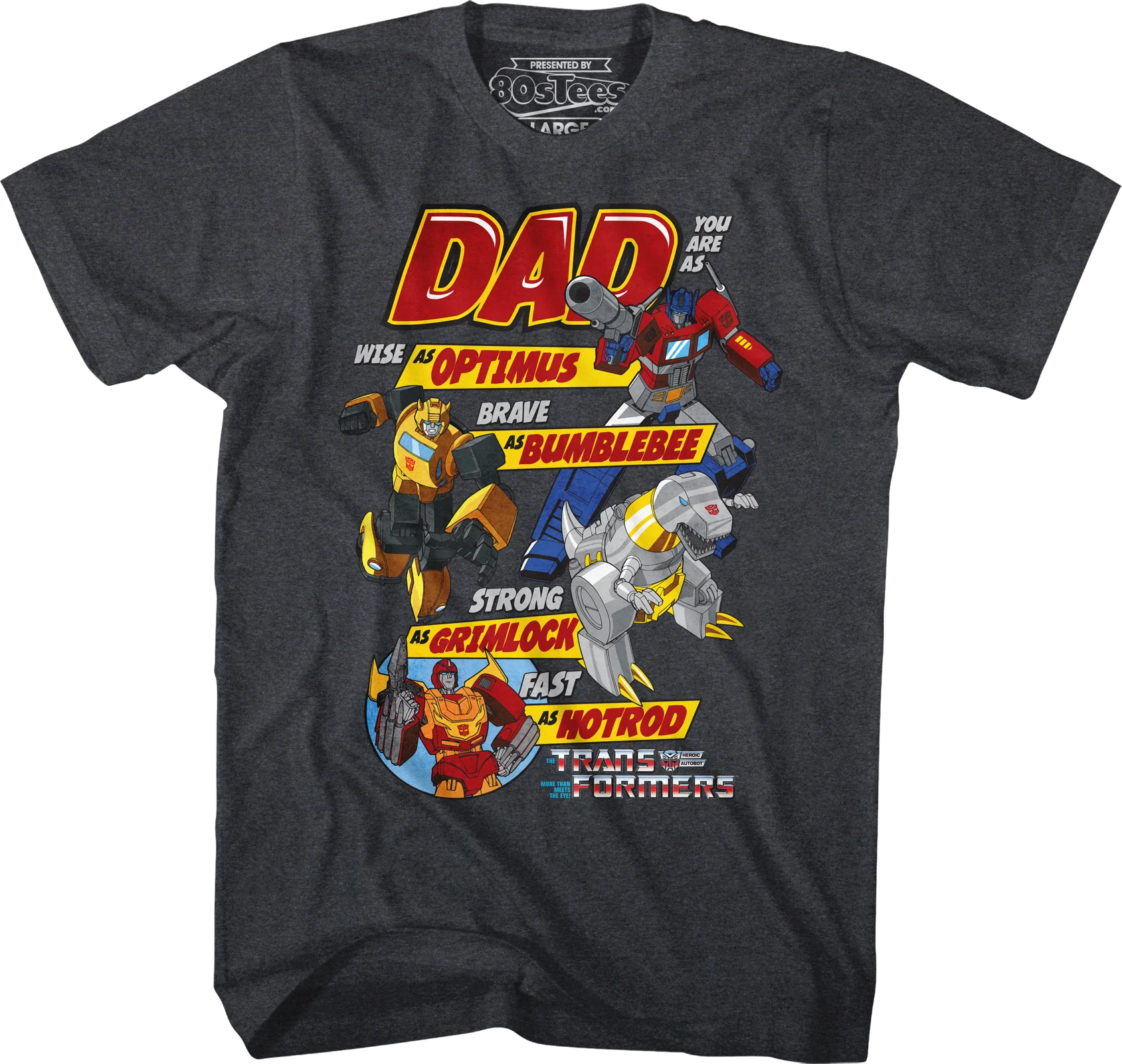Autobots Father's Day Transformers Shirt