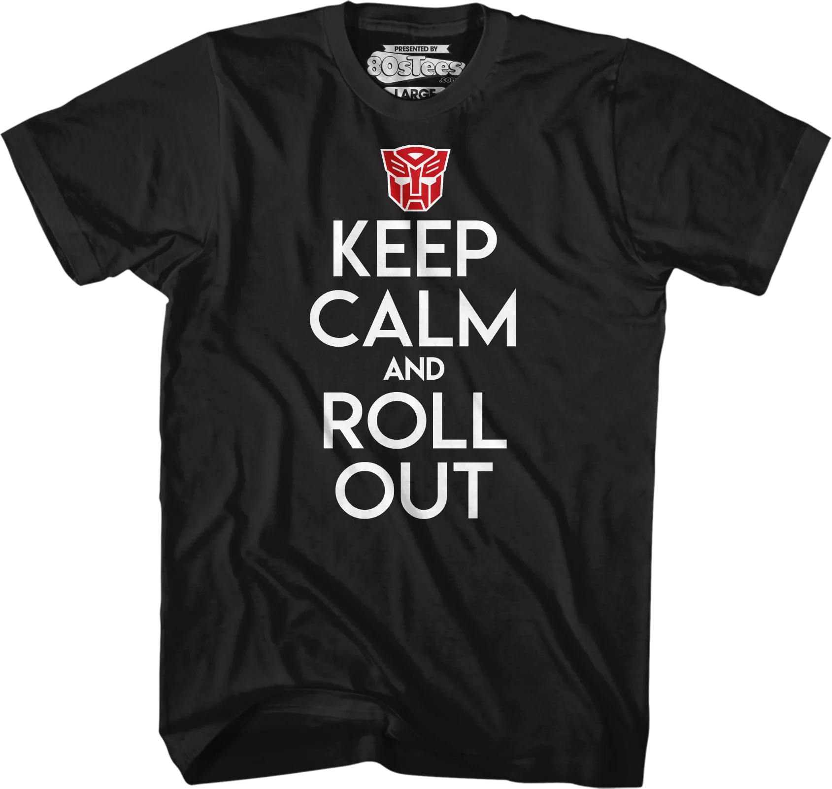 Autobots Keep Calm And Roll Out Transformers T-Shirt
