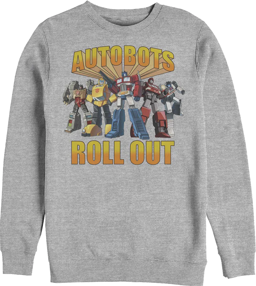 Autobots Roll Out Transformers Sweatshirt