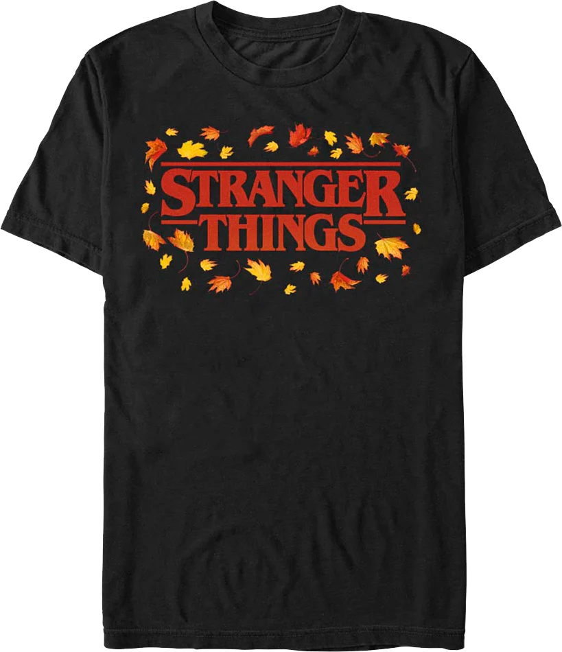 Autumn Leaves Stranger Things T-Shirt