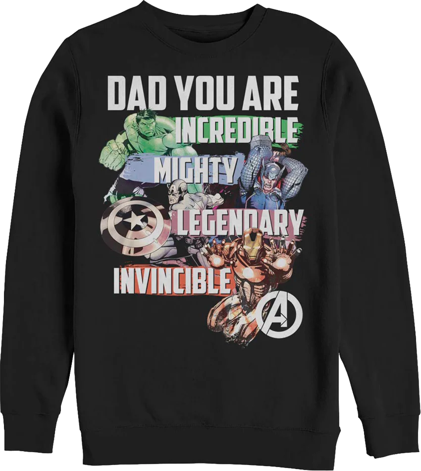 Avengers Premium Father's Day Sweatshirt