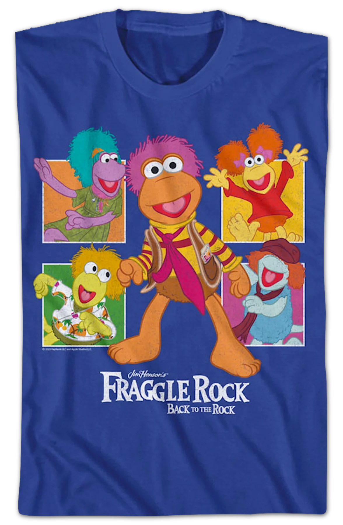 Back To The Rock Fraggle Rock T-Shirt - Image 2