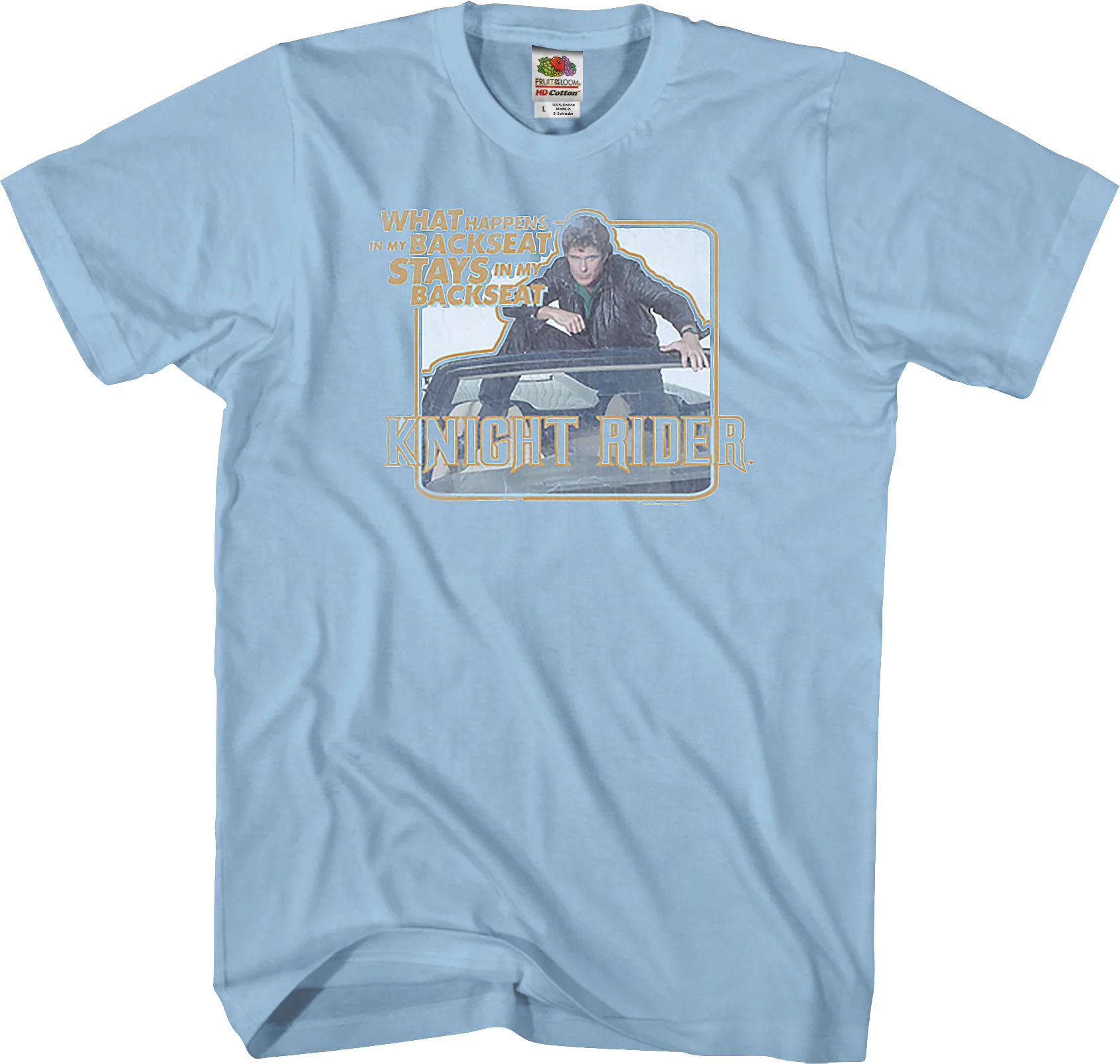 Backseat Knight Rider T-Shirt