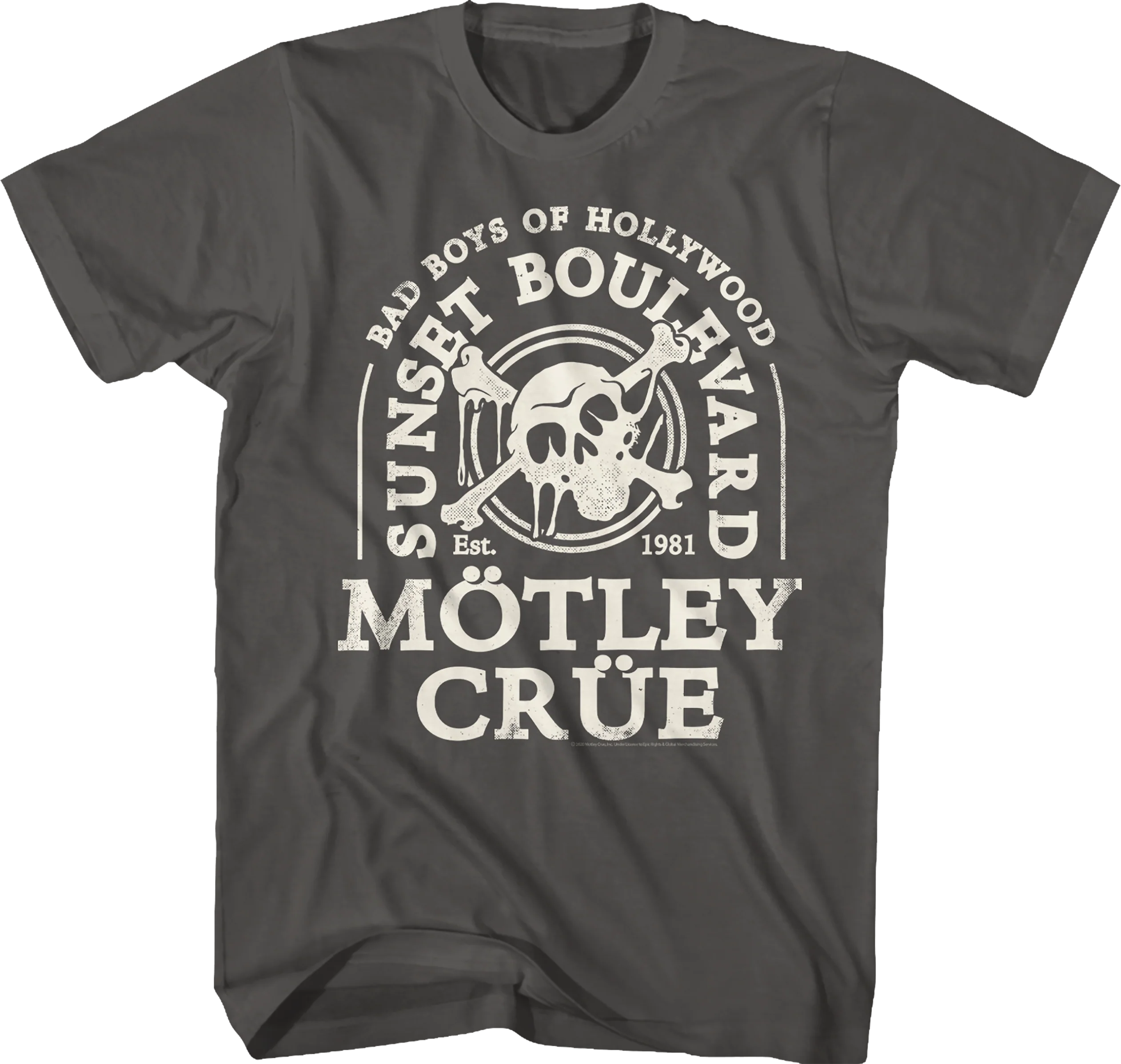 Bad Boys Of Hollywood Motley Crue T-Shirt