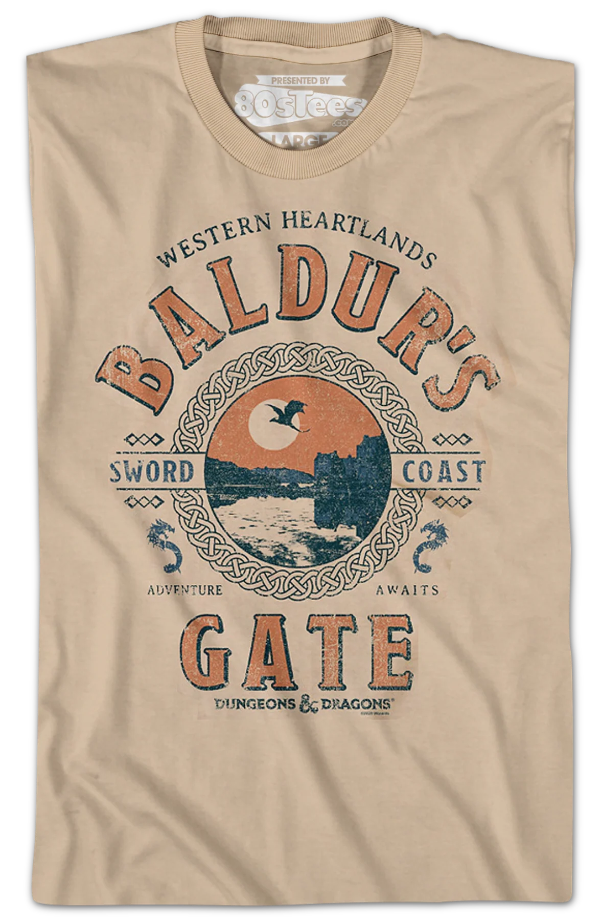 Baldur's Gate Dungeons & Dragons T-Shirt - Image 2