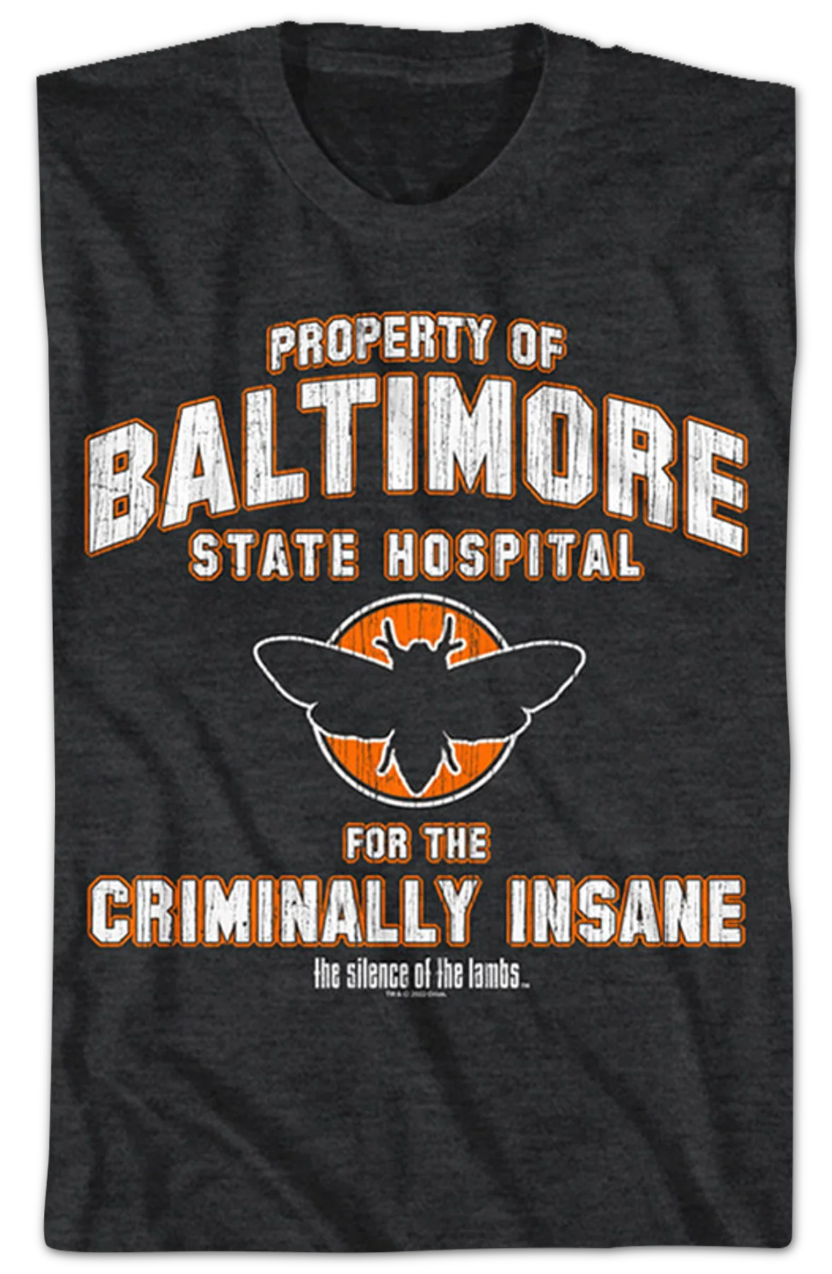 Baltimore State Hospital Silence of the Lambs T-Shirt - Image 2