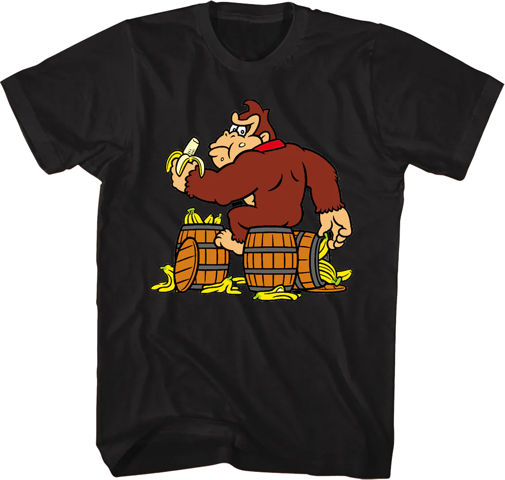 Bananas Donkey Kong T-Shirt