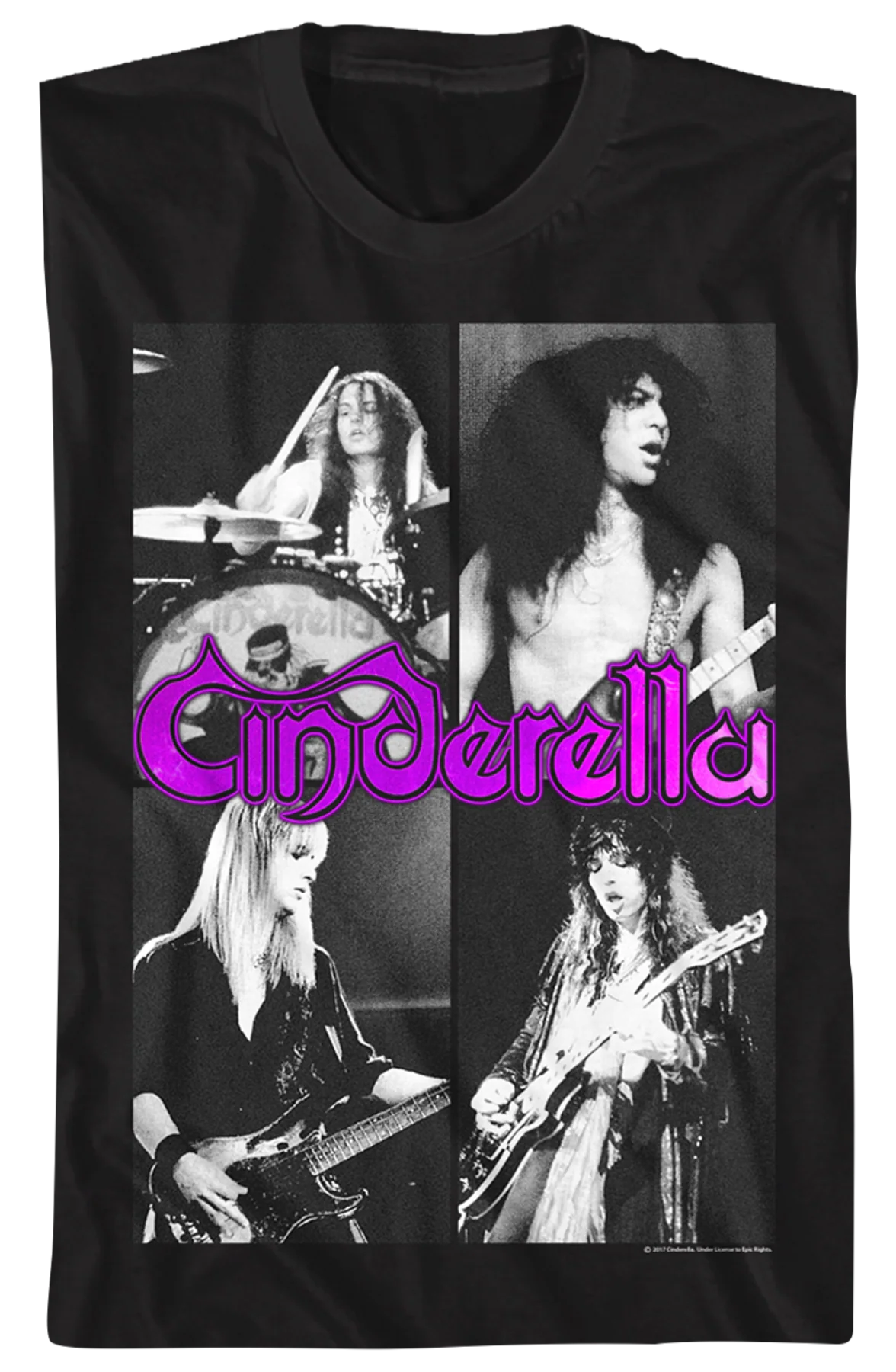 Band Members Cinderella T-Shirt - Image 2