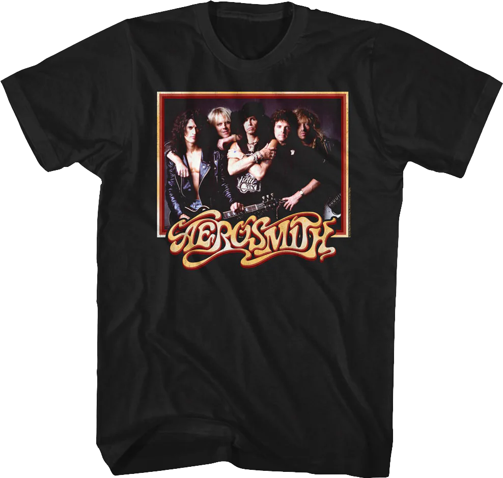 Band Photo Aerosmith T-Shirt