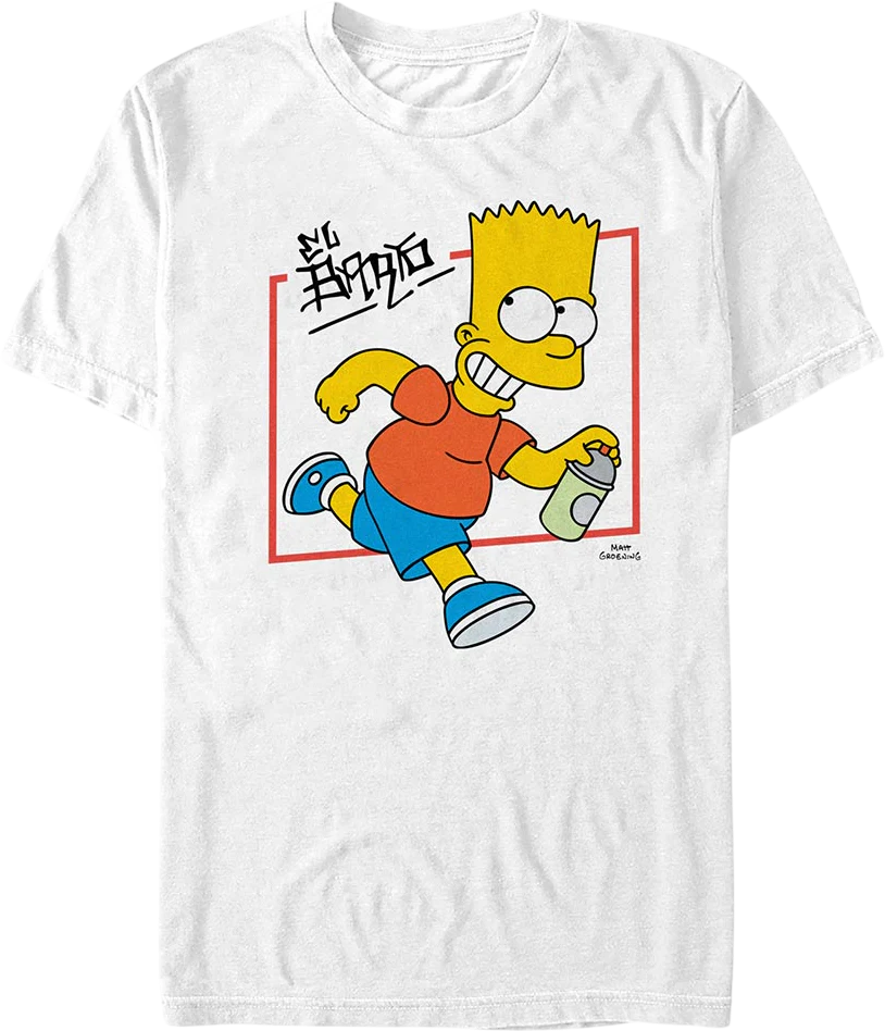 Bart Graffiti Simpsons T-Shirt