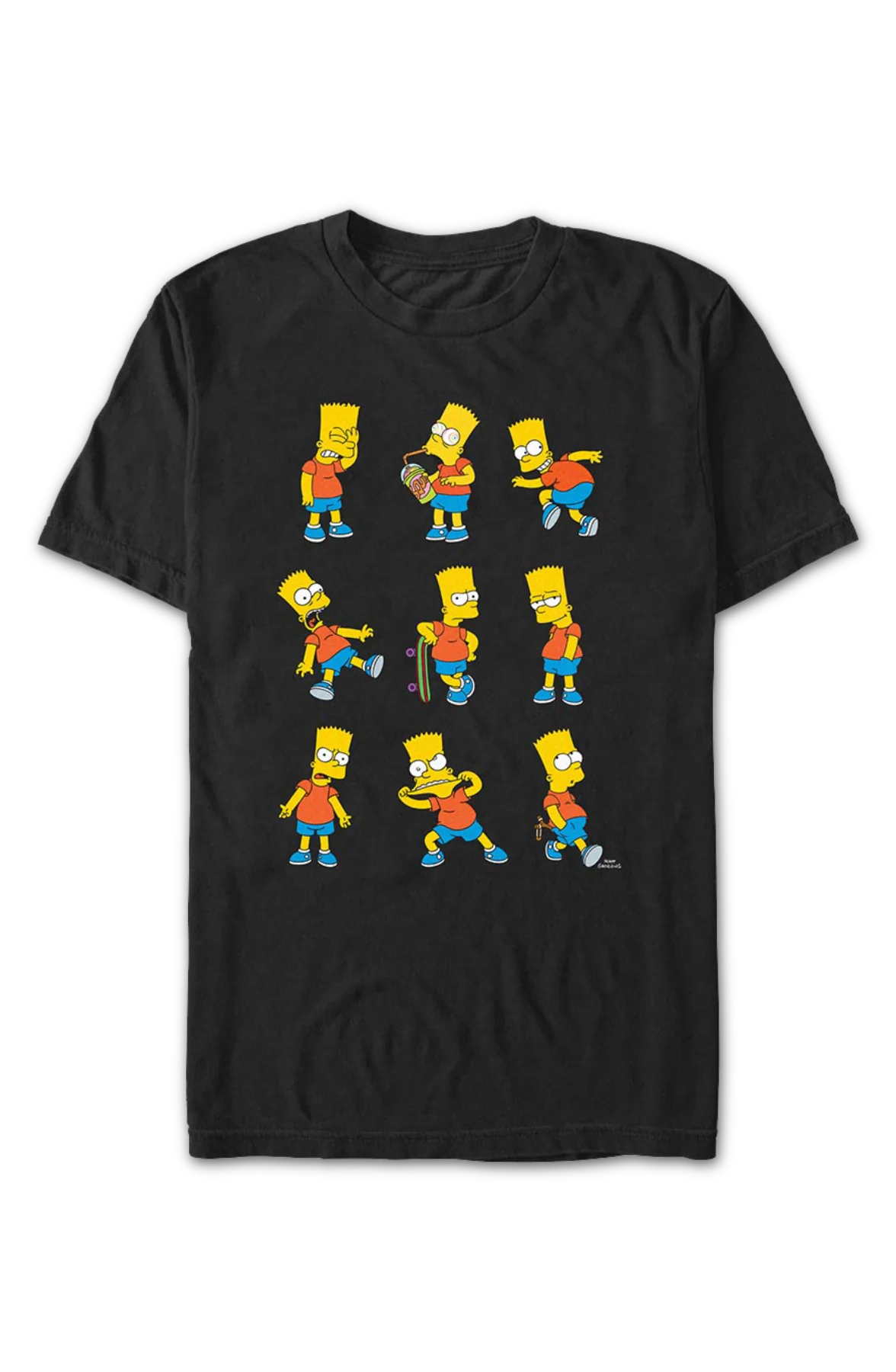 Bart Simpson Poses Simpsons T-Shirt - Image 2
