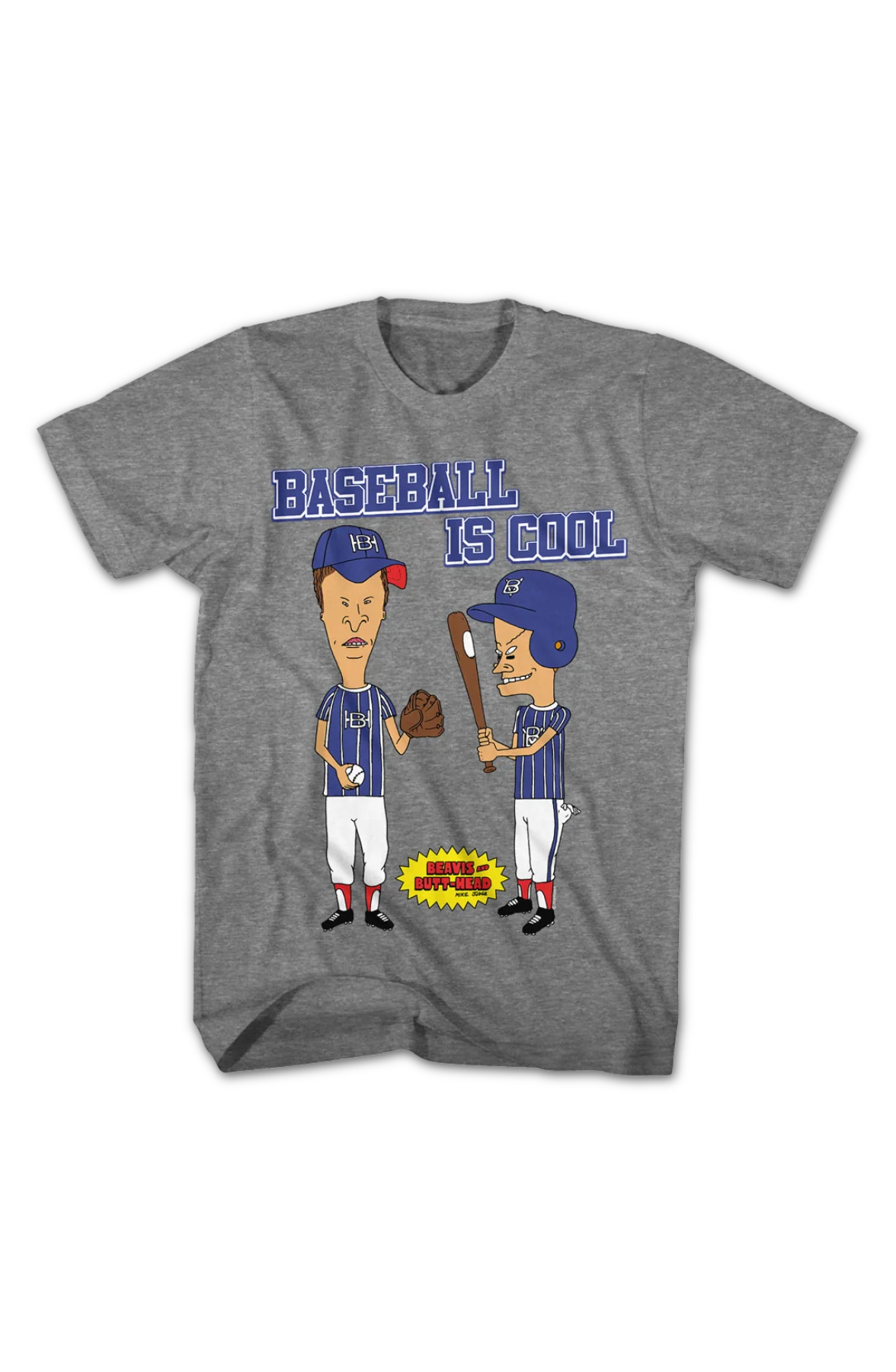 Baseball Is Cool Beavis And Butt-Head T-Shirt - Image 2