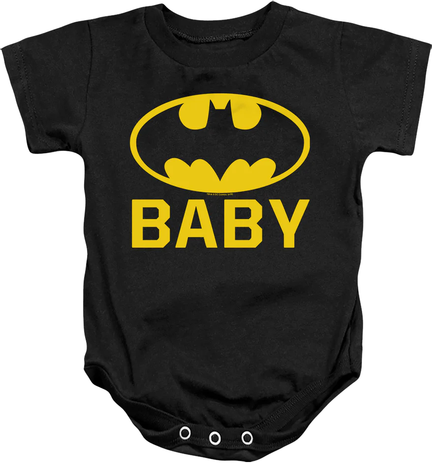 Bat Baby Batman Infant Snapsuit