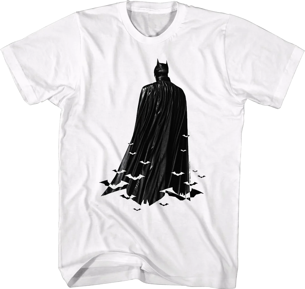Batman Caped Crusader Bats DC Comics T-Shirt