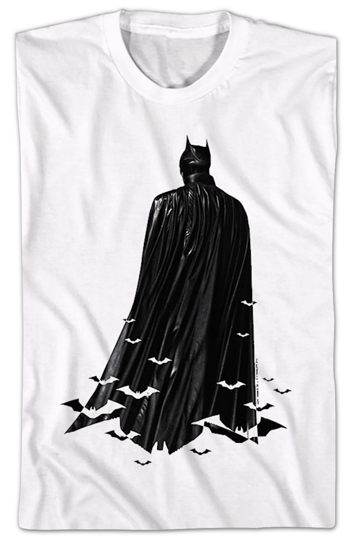 Batman Caped Crusader Bats DC Comics T-Shirt - Image 2