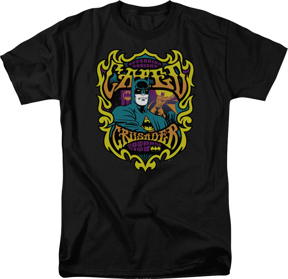 Batman Caped Crusader DC Comics T-Shirt