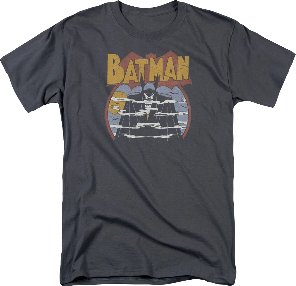 Batman In Gotham Fog DC Comics T-Shirt