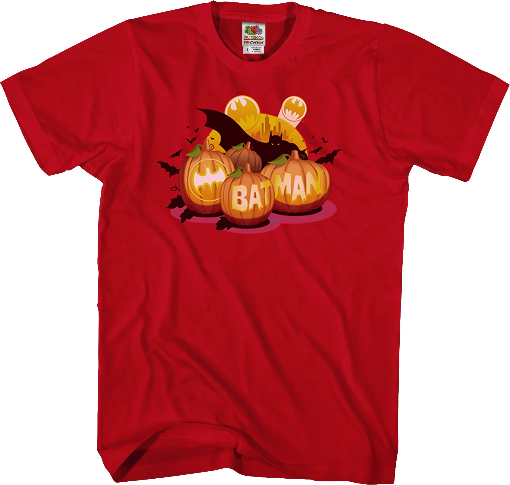 Batman Pumpkin Patch DC Comics T-Shirt
